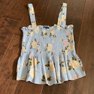 light blue ae tank
